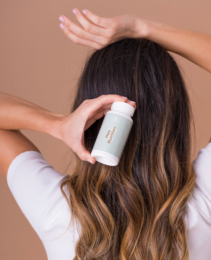 Cheveux de femme & Produit BeHealthy - Hair nutrition