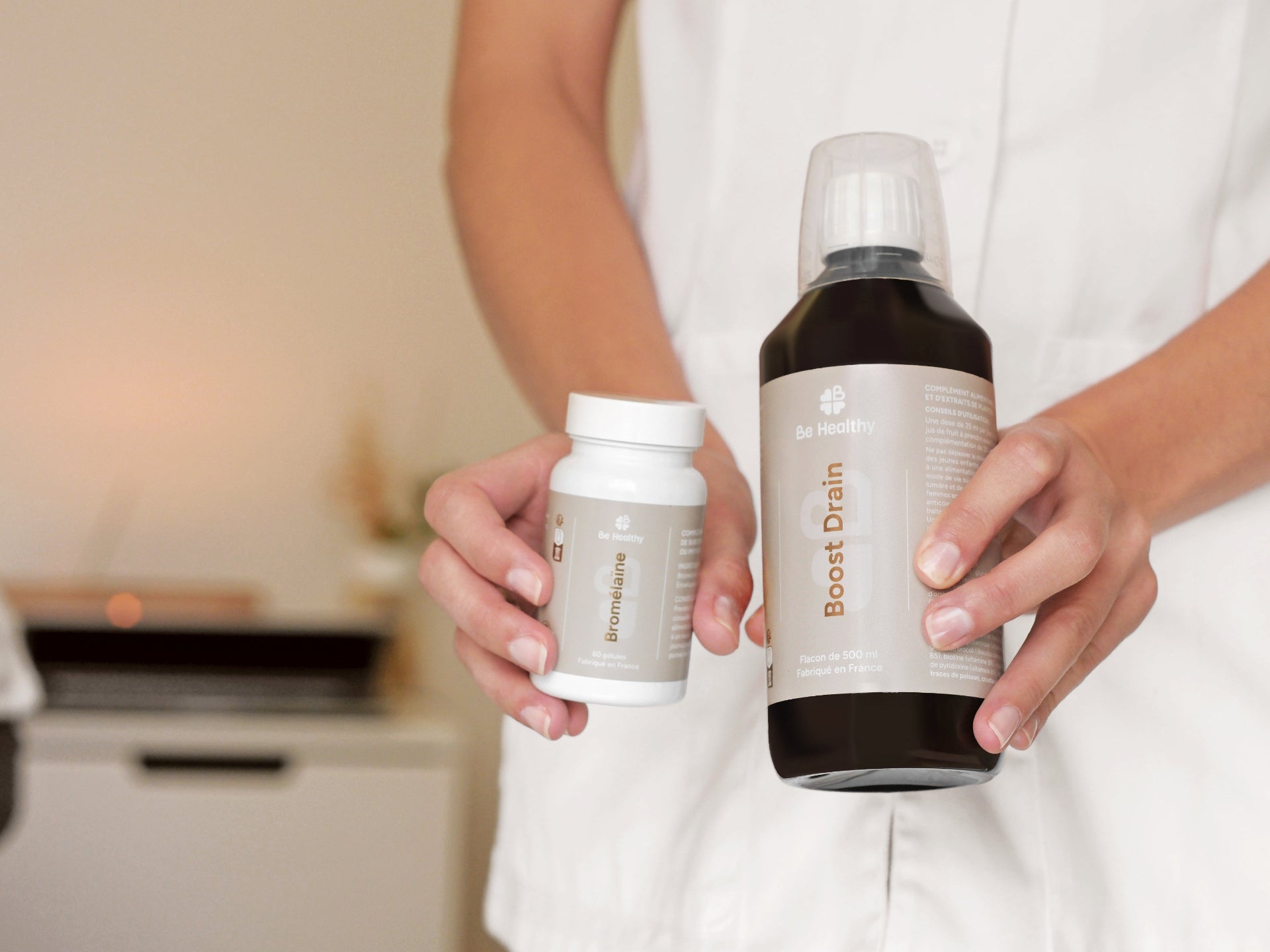 Produit BeHealthy - Bromélaïne & Boost Drain