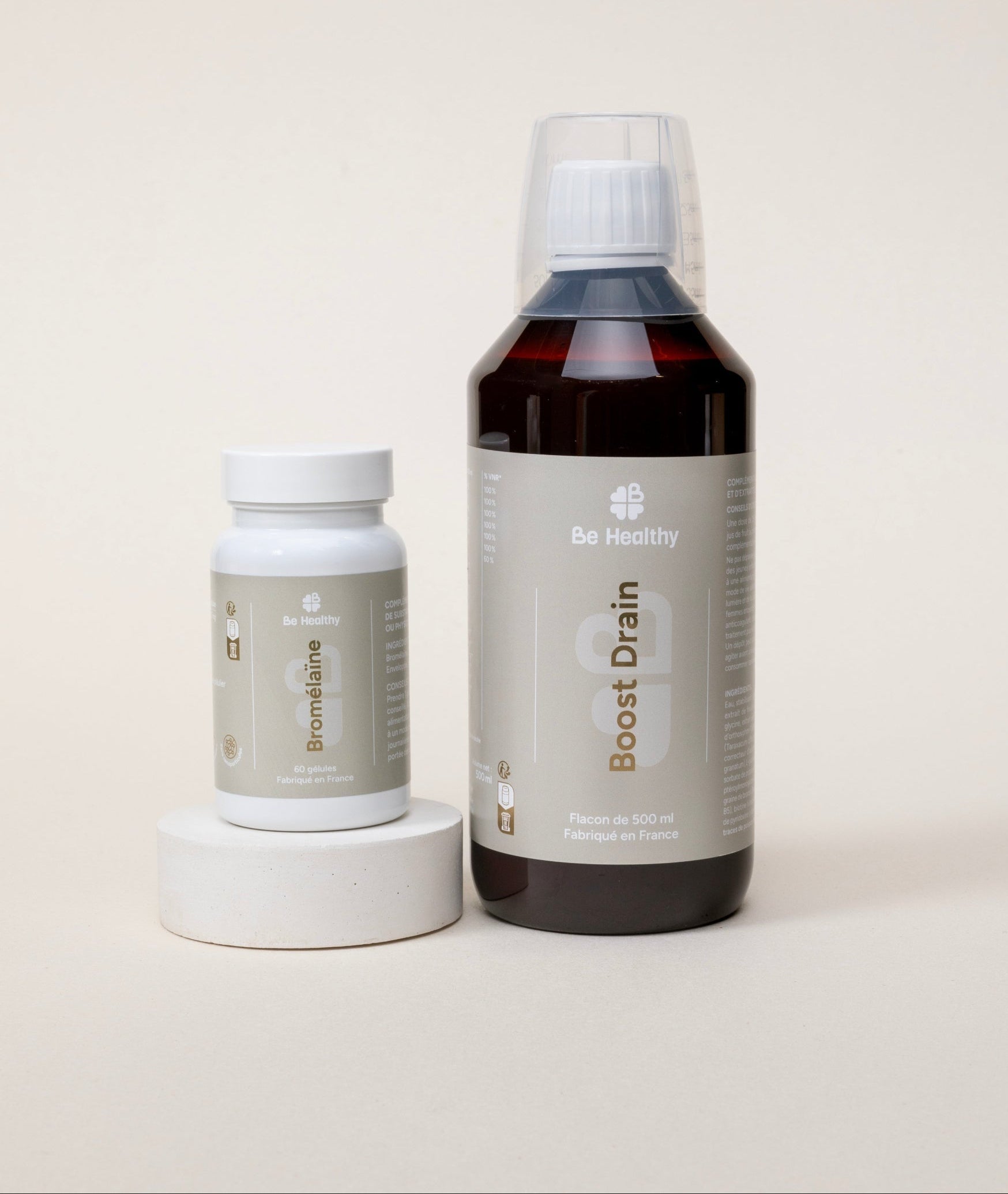 Produit BeHealthy - Boost Drain, Bromélaïne