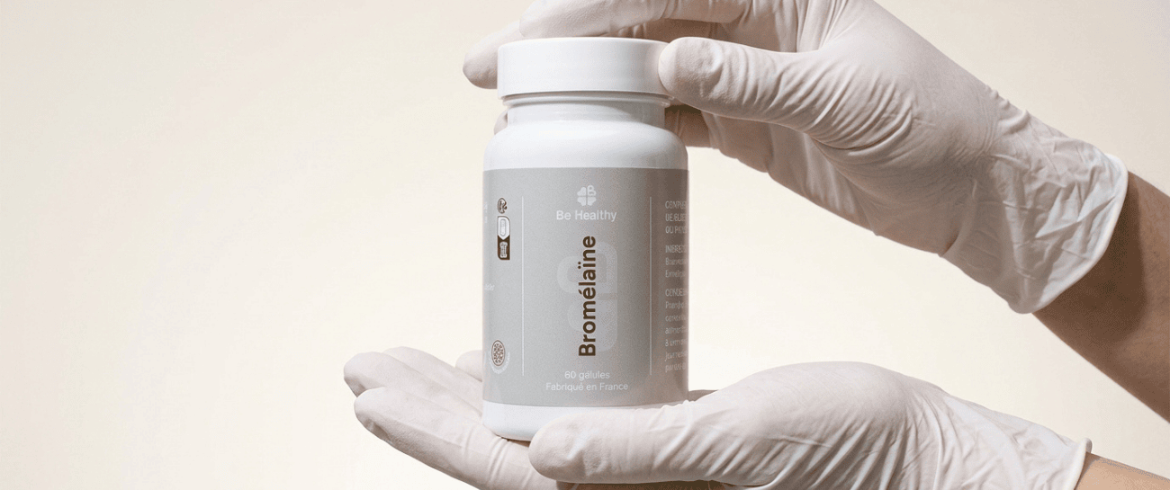 Bromélaïne Be Healthy - enzyme naturelle issue de l'ananas contre-indications et posologie