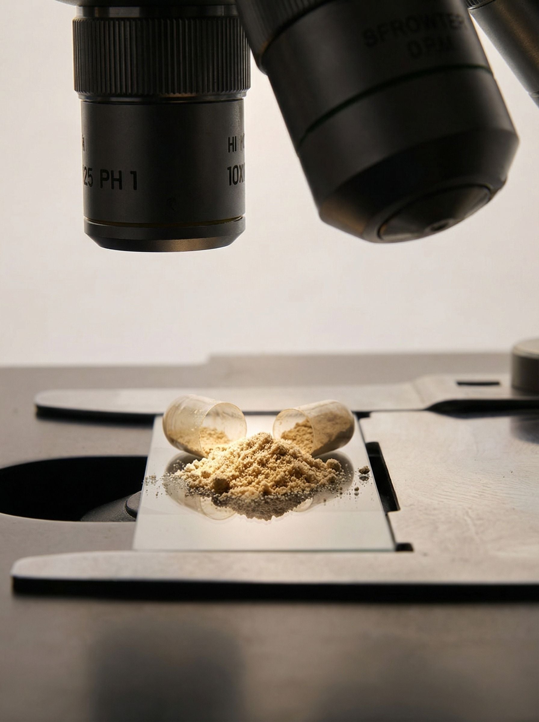 Glutathion au microscope