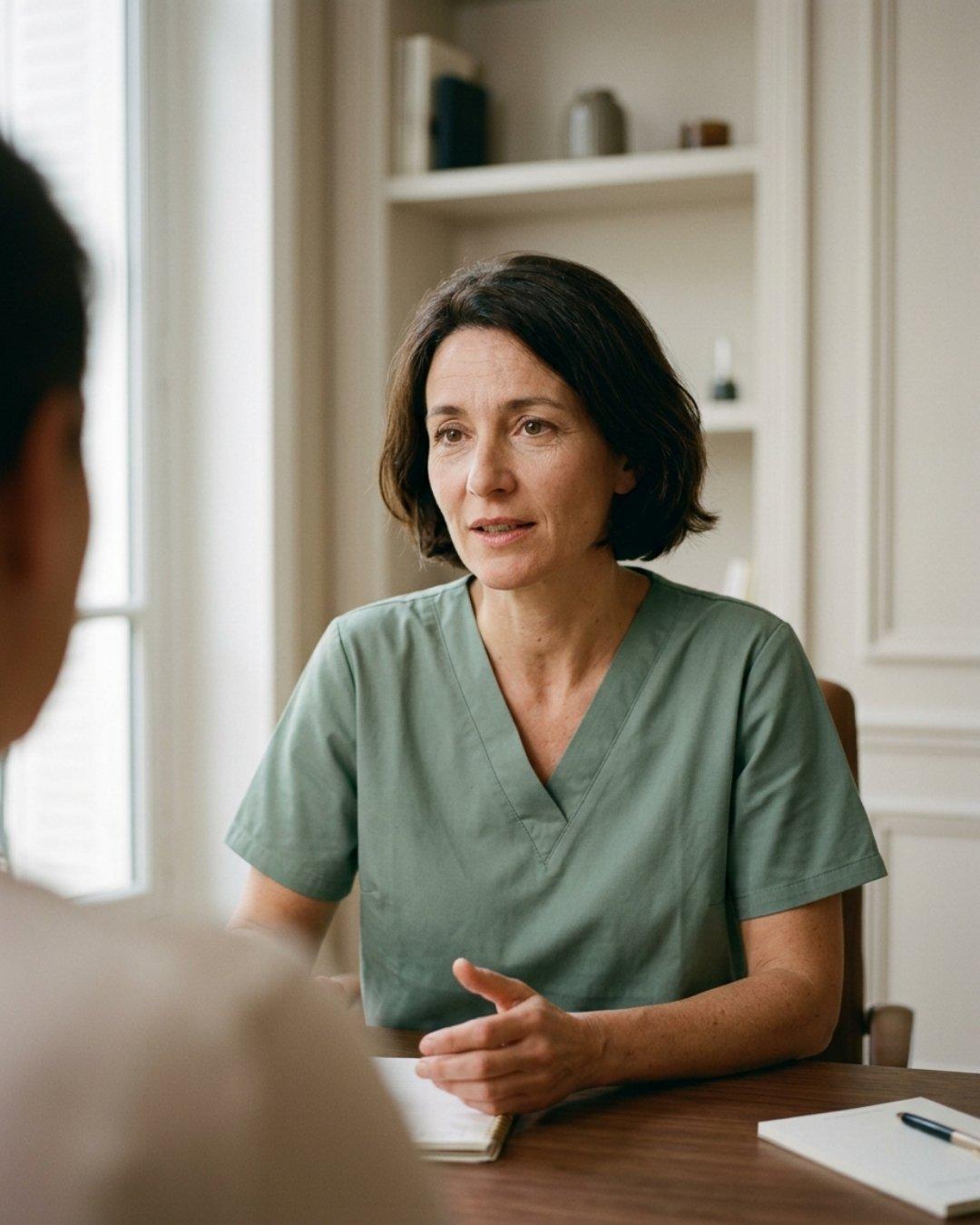 Portrait médecin femme