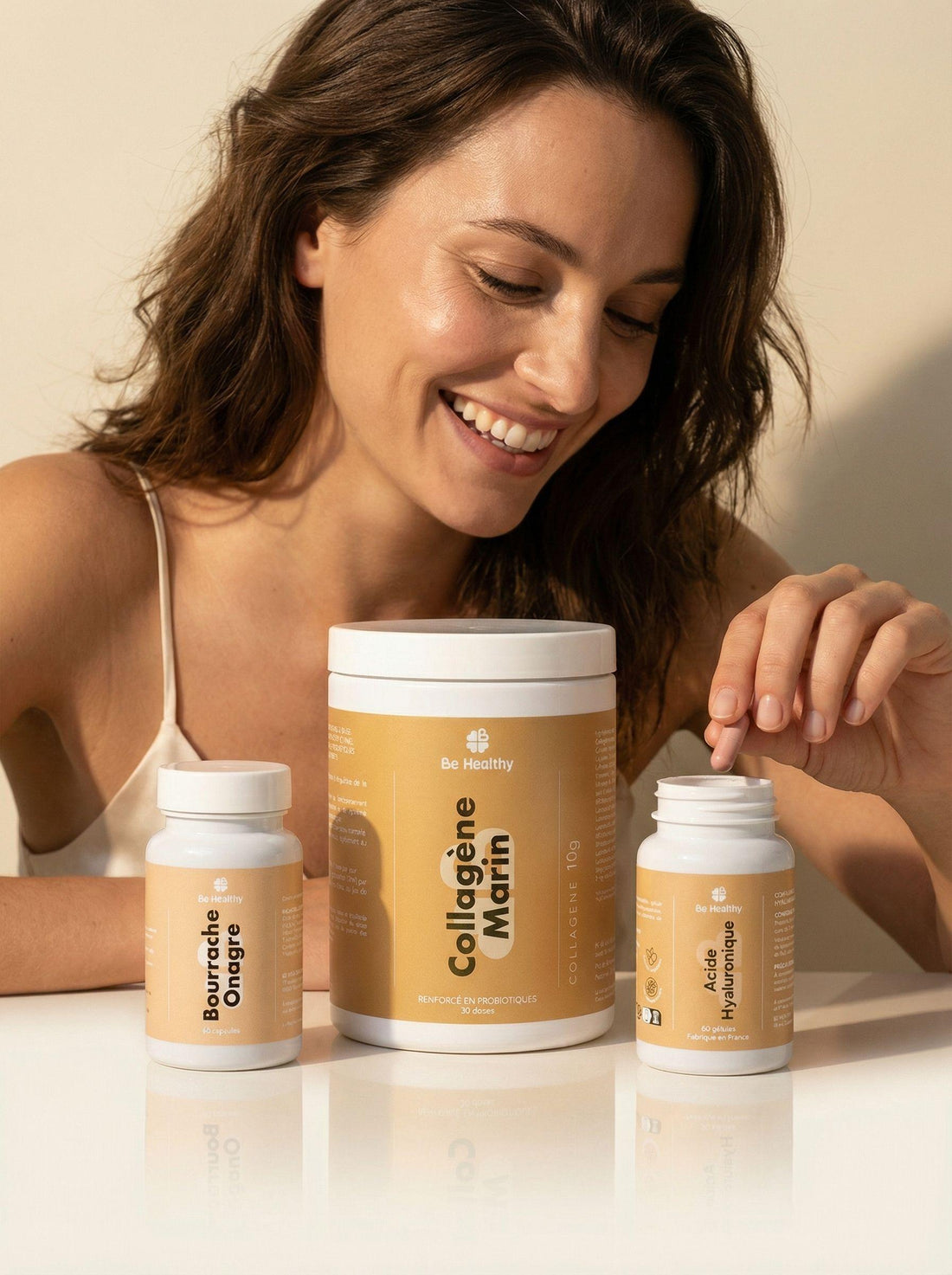 Patiente découvrant le protocole Skincare Be Healthy