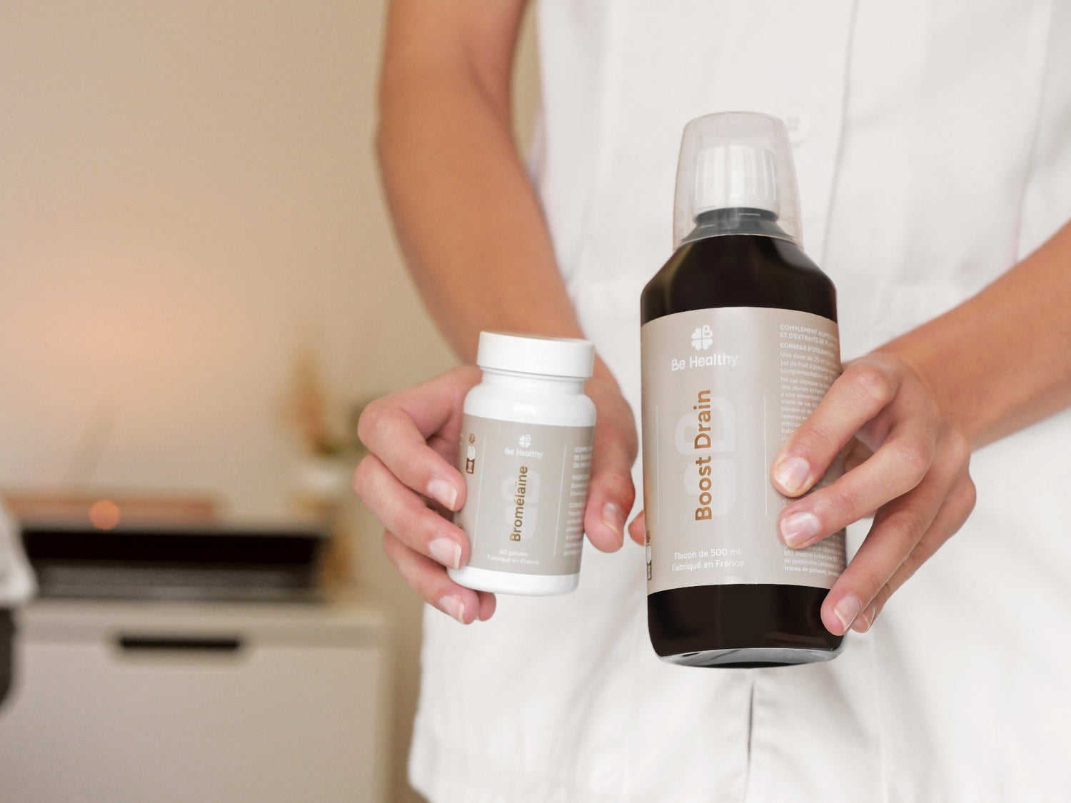 Produit BeHealthy - Bromélaïne &amp; Boost Drain