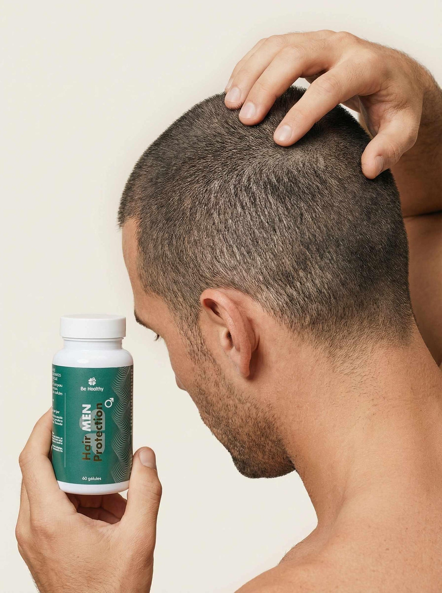 Patient réalisant une cure de Hair Protection Be Healthy